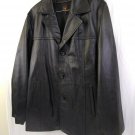 Wilsons LW  Leather Cost Mens Mid Length Lined Overcoat Size Large VERY NICE
