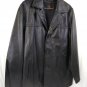 Wilsons LW  Leather Cost Mens Mid Length Lined Overcoat Size Large VERY NICE