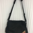 Volcom Messenger Bag Nylon Shoulder  School Bag Magnetic Closure Logo Black