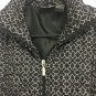 Jane Ashley Vest Womens Size Large Black And White