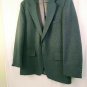Levi's Action Suit Sta-Prest Mens Gray Flat Front Polyester Sport Coat Size 42R