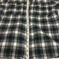 Forever 21 Zip Up Shirt Mens Medium Cotton Plaid Chest Pockets Jacket