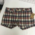 Lucky Brand Shorts Plaid Women’s Size 27 Summer Multi Color