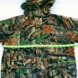 AGO Seclusion 3D Youth Polyester Fleece Mesh Lined Hooded Camo Jacket Size XL