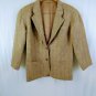 Vintage Richard Evans Authentic Welsh Wool Tweed Mauve Womens Blazer Size 4