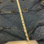 Ralph Lauren Denim Coat Quilted Barn Chore Womens L Jacket Lined Jeans Co