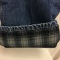 Carhartt Flannel Lined Jeans Mens 48 X 30 Work