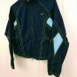 Nike DriFit Navy/Light Blue Polyester Womens Lightweight Packable Jacket Size M