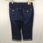 Levis Capri Womens Size 6 Dark Wash