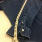 Hunt Club Button Up Jean Denim Mens Large Blue Cotton Long Sleeve