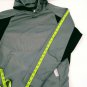 BoomBah Gray Black Polyester Mens Pull Over Hoodie Size Small