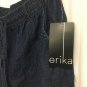 Erika Pants Womens Size XL Denim Cotton Elastic Waist