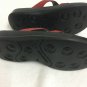 Aerosoft Sandals Slip On Womens 38 Red Flip Flop Comfortable