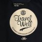 Travel Well Element Jacket Lightweight Windbreaker Shell Mens M Navy Hood Pack