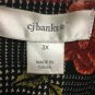 Cj Banks Jacket Womens Size 3X Zip Up Long Sleeve