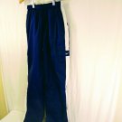 Nike Nylon Pants Womens Size Small 4-6 Lined Workout Activewear Navy