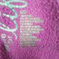 Made for Life Womens Pink Cotton/Polyester Full Zip Hoodie Size Large