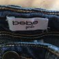 Bebe Jeans Girls Size 8 Kids Fringe Denim Blue