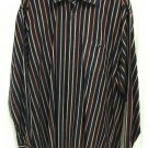 Haupt Button Up Mens XL 43/44 17.5 Stripe Germany