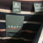 Haupt Button Up Mens XL 43/44 17.5 Stripe Germany