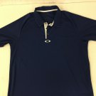 Oakley Polo Short Mens Size XL Polyester Royal Blue