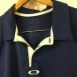 Oakley Polo Short Mens Size XL Polyester Royal Blue