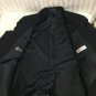 Hardy Amies Sport Coat Gottschalks Suit Jacket Mens 44 Reg Wool Blend Navy