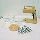 Vintage GE 22M35 Stand Mixer 2 Original GE Bowls & Turn Plates 4 Beaters WORKING