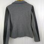 Ashley By 26 International Womens Pea Coat Gray Black Cotton/Polyester Size L