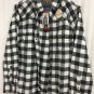 Jachs Girlfriend Flannel Pearl Snap Shirt Women&acirc;��s M  Western Cowgirl  New