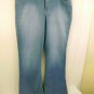 Bandolinoblu Arianna Womens Cotton Blend Light Blue Denim Jeans Size 14