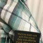 Helix Pearl Snap Shirt Mens XXL Plaid Western Short Sleeve Western Cowboy Rodeo