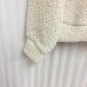 Wallflower Naughty Nice Flip Over Sequins Sherpa Sweater Juniors XL New