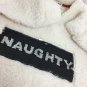 Wallflower Naughty Nice Flip Over Sequins Sherpa Sweater Juniors XL New