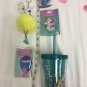 Cool Gear Cup Gift Set Llama Love Lip Gloss Keychain Candy Face Brush