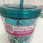 Cool Gear Cup Gift Set Llama Love Lip Gloss Keychain Candy Face Brush