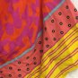 Loft Blouse Womenâs XS Colorful Butterfly Sleeve Cotton Summer Top