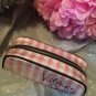 Victorias Secret Cosmetic Makeup Bag Pouch Lot Of 2 Angel Stripe