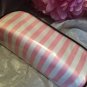 Victorias Secret Cosmetic Makeup Bag Pouch Lot Of 2 Angel Stripe