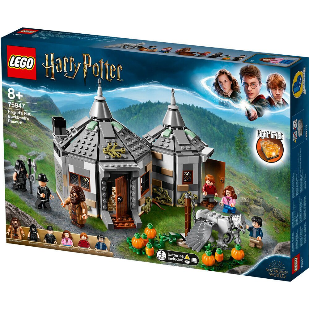 Lego Harry Potter Hagrid's Hut - Buckbeak Rescue Building Set - 75947