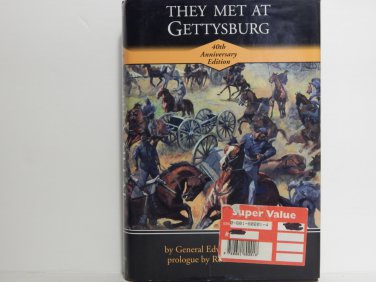 They Met at Gettysburg by Edward J. Stackpole Hard Cover
