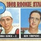 [Johnny Bench] 1968 Topps #247  (RC!) Over 50% Off Of Beckett Book Value!