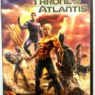 Justice League Throne of Atlantis [DVD 2015 2-Disc] DC Universe heroes movie NEW