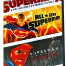 All Star Superman + Doomsday DC Universe Double Feature [DVD] comics movie - NEW