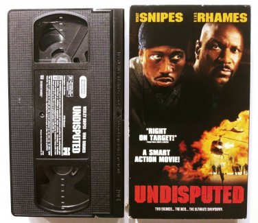Undisputed [VHS 2003] Wesley Snipes Ving Rhames Master P prison fight move NICE