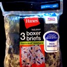 Hanes Tagless Boxer Briefs Underwear ComfortSoft 3 pack (6/8) Small Boys NEW