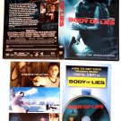 Body of Lies [DVD 2009] Full Screen CIA Spy thriller suspense movie COMPLETE VG