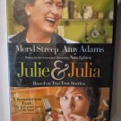 Julie & Julia [DVD] Amy Adams Meryl Streep Based on True Story BRAND NEW  SEALED