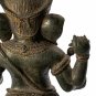 Antique Khmer Style Mounted Standing Bronze Angkor Wat Ganesha Statue - 62cm/25"