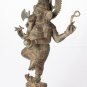 Antique Chola Style Bronze Standing Ganesha Statue with Mouse - 49cm/20"